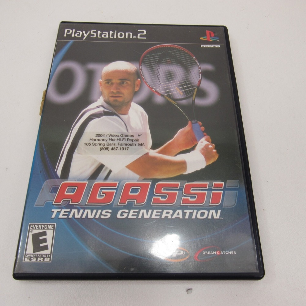 Agassi Tennis Generation (PlayStation‎ 2 PS2)